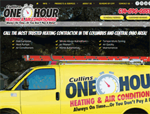 Tablet Screenshot of cullinsheating.com